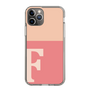 Slim Protection Case［ Original - initial two tone - F pink ］