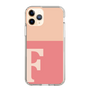 Slim Protection Case［ Original - initial two tone - F pink ］