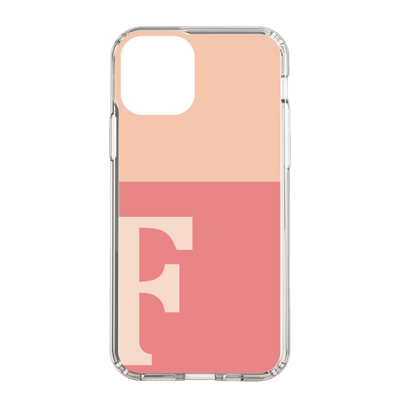 Slim Protection Case［ Original - initial two tone - F pink ］