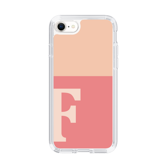 Slim Protection Case［ Original - initial two tone - F pink ］