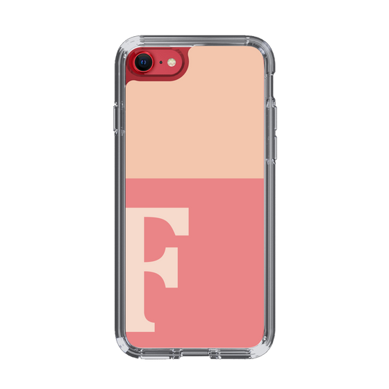 Slim Protection Case［ Original - initial two tone - F pink ］