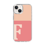Slim Protection Case［ Original - initial two tone - F pink ］