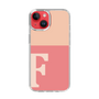 Slim Protection Case［ Original - initial two tone - F pink ］