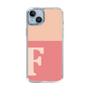 Slim Protection Case［ Original - initial two tone - F pink ］