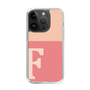 Slim Protection Case［ Original - initial two tone - F pink ］