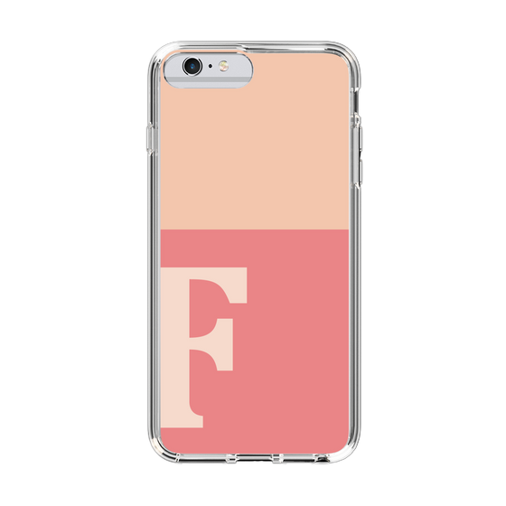 Slim Protection Case［ Original - initial two tone - F pink ］