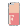 Slim Protection Case［ Original - initial two tone - F pink ］