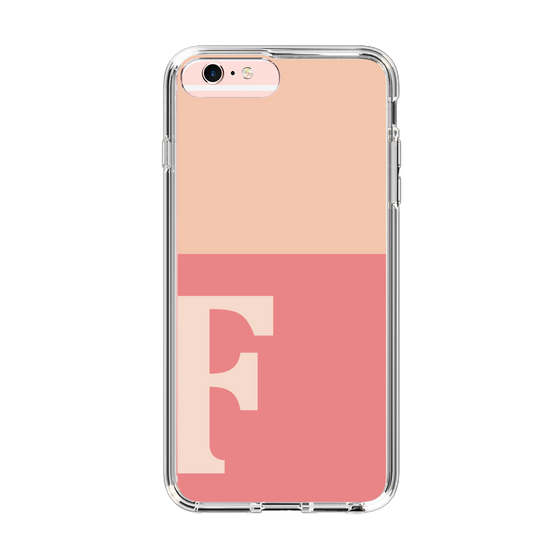 Slim Protection Case［ Original - initial two tone - F pink ］