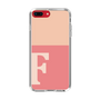 Slim Protection Case［ Original - initial two tone - F pink ］
