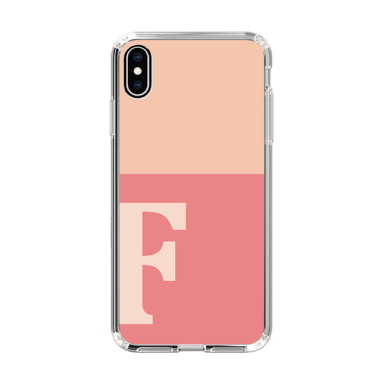 Slim Protection Case［ Original - initial two tone - F pink ］