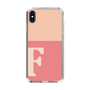 Slim Protection Case［ Original - initial two tone - F pink ］