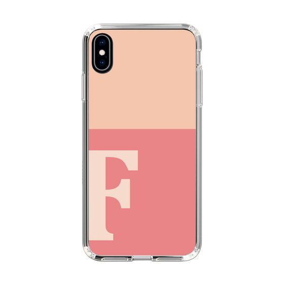 Slim Protection Case［ Original - initial two tone - F pink ］