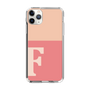 Slim Protection Case［ Original - initial two tone - F pink ］