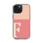 Slim Protection Case［ Original - initial two tone - F pink ］