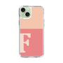 Slim Protection Case［ Original - initial two tone - F pink ］
