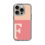 Slim Protection Case［ Original - initial two tone - F pink ］