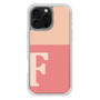 Slim Protection Case［ オリジナル - initial two tone - F pink ］