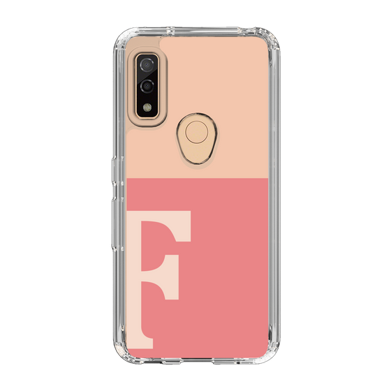 Slim Protection Case［ Original - initial two tone - F pink ］