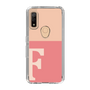Slim Protection Case［ Original - initial two tone - F pink ］
