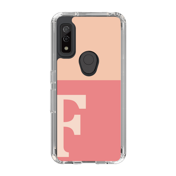 Slim Protection Case［ Original - initial two tone - F pink ］