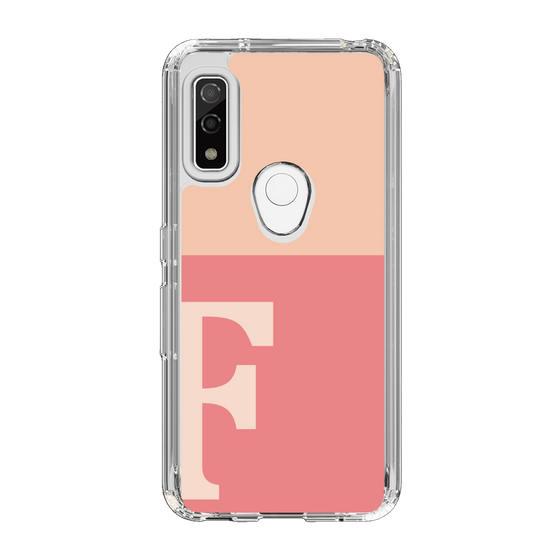 Slim Protection Case［ Original - initial two tone - F pink ］