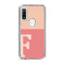 Slim Protection Case［ Original - initial two tone - F pink ］