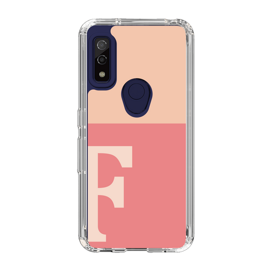Slim Protection Case［ Original - initial two tone - F pink ］