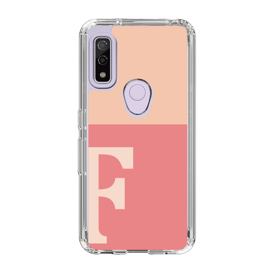 Slim Protection Case［ Original - initial two tone - F pink ］