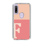 Slim Protection Case［ Original - initial two tone - F pink ］