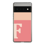 Slim Protection Case［ Original - initial two tone - F pink ］