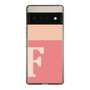 Slim Protection Case［ Original - initial two tone - F pink ］