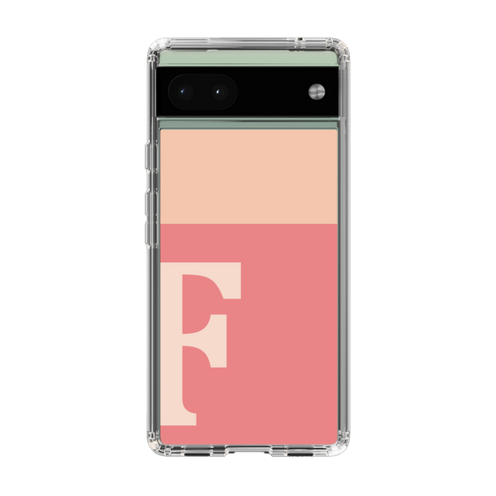 Slim Protection Case［ Original - initial two tone - F pink ］