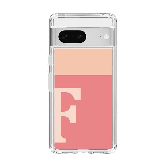 Slim Protection Case［ Original - initial two tone - F pink ］