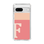 Slim Protection Case［ Original - initial two tone - F pink ］