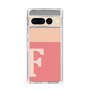 Slim Protection Case［ Original - initial two tone - F pink ］