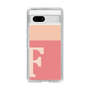 Slim Protection Case［ Original - initial two tone - F pink ］