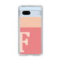 Slim Protection Case［ Original - initial two tone - F pink ］