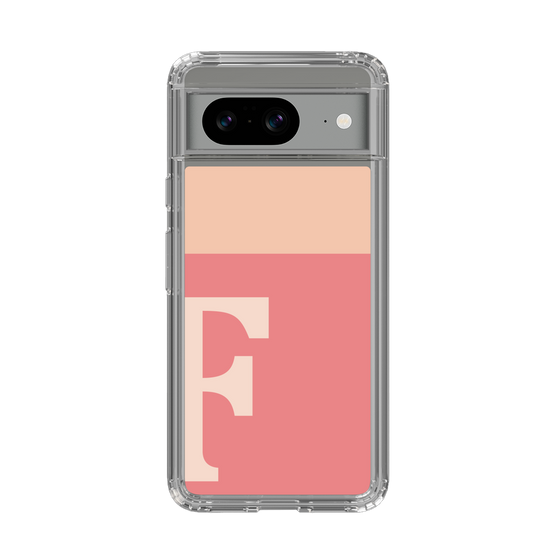 Slim Protection Case［ Original - initial two tone - F pink ］