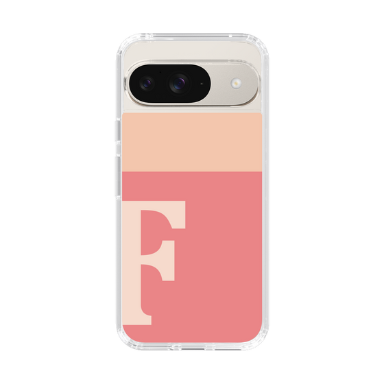 Slim Protection Case［ Original - initial two tone - F pink ］