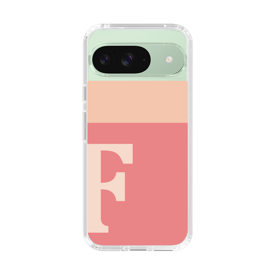 Slim Protection Case［ Original - initial two tone - F pink ］