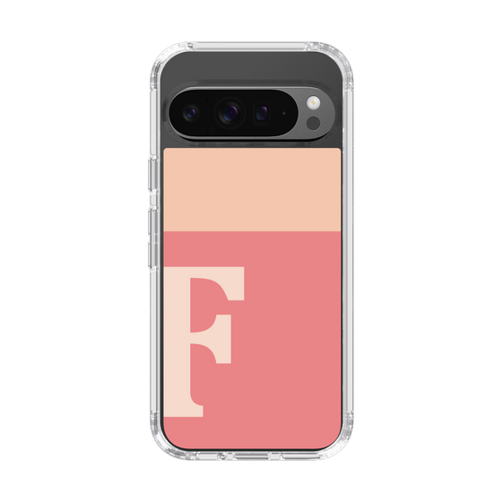 Slim Protection Case［ Original - initial two tone - F pink ］