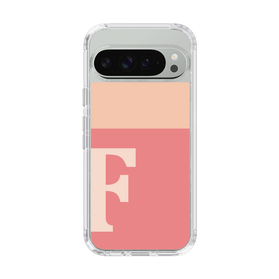 Slim Protection Case［ Original - initial two tone - F pink ］