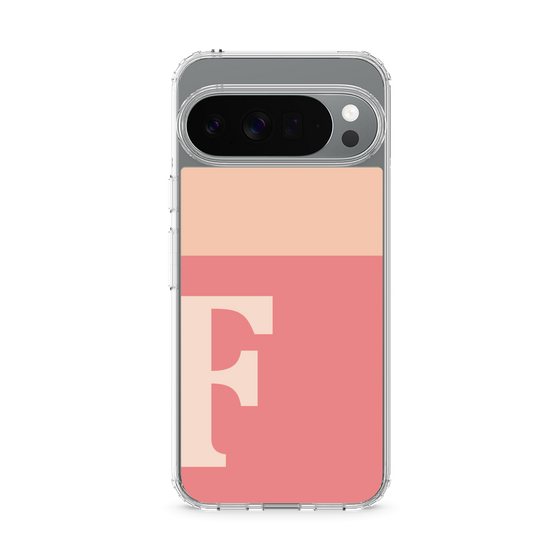 Slim Protection Case［ Original - initial two tone - F pink ］