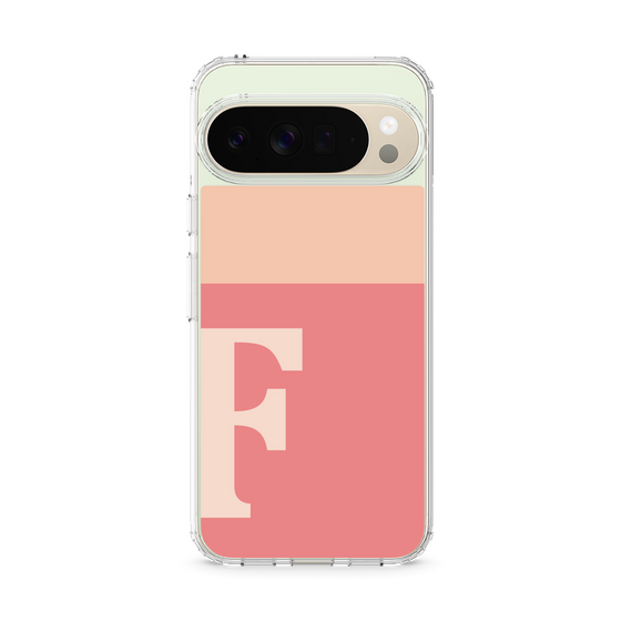 Slim Protection Case［ Original - initial two tone - F pink ］