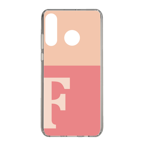 Slim Protection Case［ Original - initial two tone - F pink ］