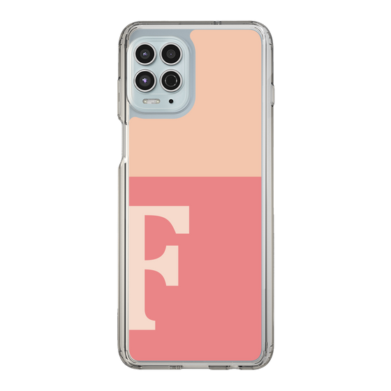 Slim Protection Case［ Original - initial two tone - F pink ］