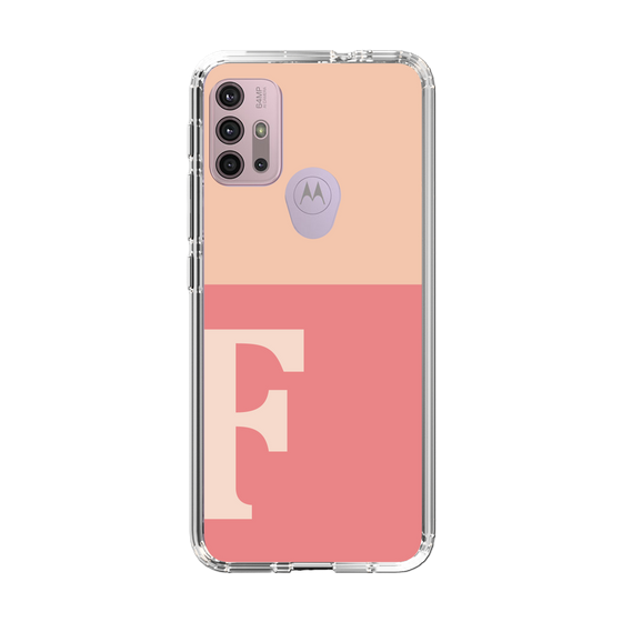 Slim Protection Case［ Original - initial two tone - F pink ］
