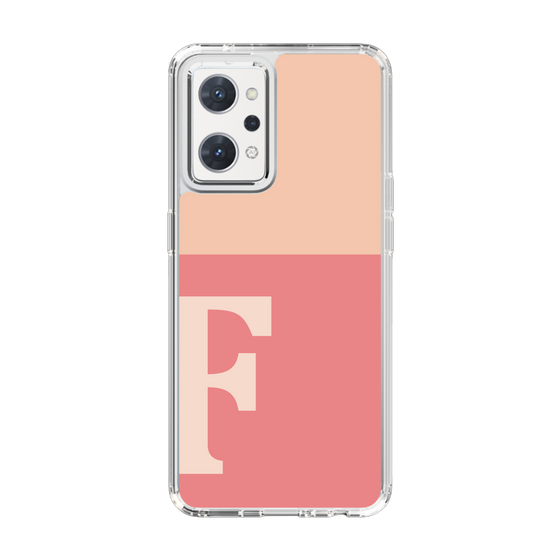 Slim Protection Case［ Original - initial two tone - F pink ］