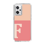 Slim Protection Case［ オリジナル - initial two tone - F pink ］