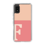 Slim Protection Case［ Original - initial two tone - F pink ］